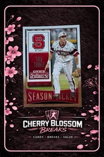 Panini 2015 Contenders Base Set Trea Turner NC State Wolfpack #92 NCAA Baseball