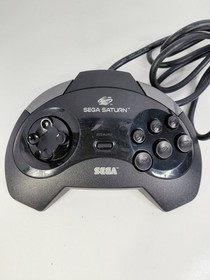 Sega Saturn [MK-80100] Official Authentic OEM 6-Button Wired Controller - Tested