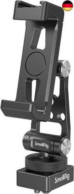SMALLRIG Universal Phone Tripod Mount, Metall-Handyhalterung mit
