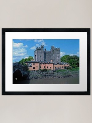 Bunratty Castle and Dirty Nellys Fr gerahmtes Wandbild Poster Leinwanddruck Bild