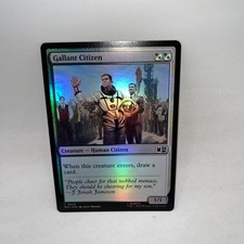 Gallant Citizen 820 Commander: Marvel Super Heroes Magic: The Gathering Foil NM
