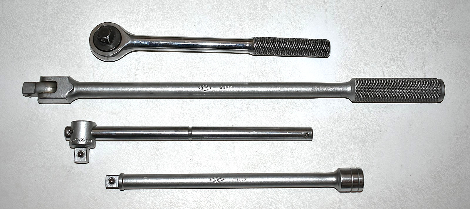 Vintage S-K Wayne 19-inch Tool Box Tray Socket Set Ratchet Breaker Bar Extension