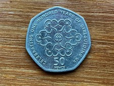50p Coin. 100 Years of Girl Guiding 2010