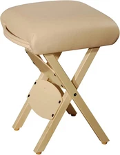 Master Massage Tables Lightweight Wooden Handy Folding Massage Stool