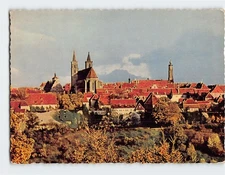 Postcard Panoramic View Rothenburg ob der Tauber Germany