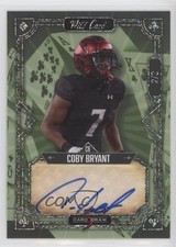 2022 5 Card Draw Classic Gold Foil - Green 2/3 Coby Bryant Rookie Auto RC s1i. rookie card picture