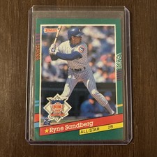 1991 Donruss Ryne Sandberg All-Star #433 Chicago Cubs