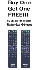 2-Pack AV System Remote Control For Sony RM-ADU007 RM-ADU007A DAV-HDX Series 275