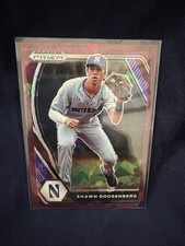 2021 Panini Prizm Draft Picks Burgundy Cracked Ice 18/23 Shawn Goosenberg 0c6