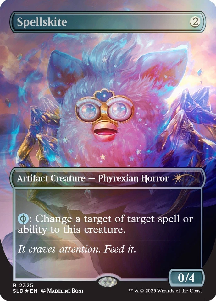 🌟 Spellskite (CONFETTI 🎉 Lámina) Furby The Oddbodies SL MTG 🌟 Foto 2 de 3