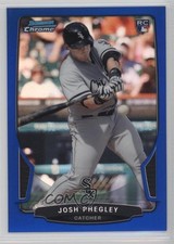2013 Bowman Draft Chrome Blue Refractor 74/99 Josh Phegley #15 1u6