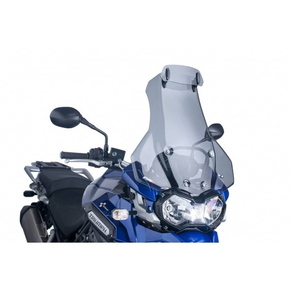 Puig Cupolino Touring -VISIERA FUR Triumph Tiger 1200-EXPLORER/XC 12-15 Fume CHI-image
