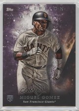 2018 Topps Inception Purple 7/150 Miguel Gomez #52 4t6