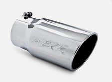 Mbrp T5075 5 Inlet 6 Outlet Angled Rolled Exhaust Tip 12 Length T304