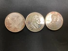 Lot of 3 - 1 Troy oz Generic .999 Fine Silver Rounds