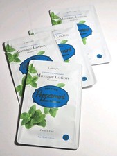 4 Codi NY Pedicure Massage Lotion Packets Peppermint 15ml