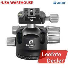 Leofoto LH-55 Tripod Head Ball Head with Quick Release Plate for RRS /ARCA