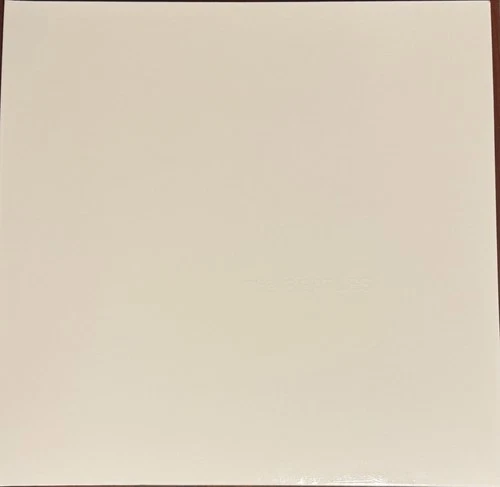 The Beatles White Album 12" Double LP Vinyl Apple Records 1960s Rock Stereo