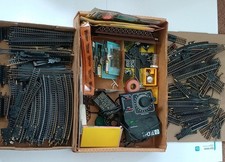 Lot of Scale Train Track and Miscellaneous Items Untested, Storage Locker
