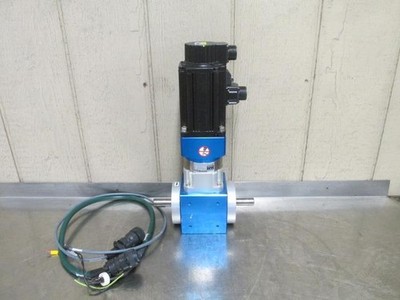 Delta ECMA-C21010S9 Servo Motor Brake Gearmotor 7:1 Ratio 428.57 RPM 110v AC