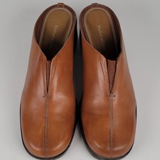 Naturalizer 8.5 Tan Camel Leather Mule