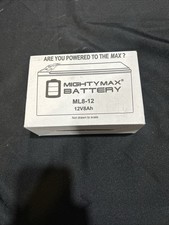 ML8-12 - 12V 8AH Replacement for APC Back-Ups ES 500 Battery