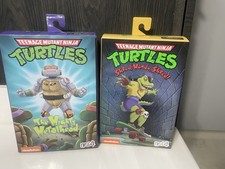 Neca Teenage Mutant Ninja Turtle Metalhead & Mondo Shred Tmnt Figures