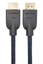 Amazon Basics 3ft Black/Blue HDMI 2.0 Cable 4...