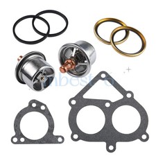 2477133 Thermostat and Gasket Kit Fits Caterpillar C15 MBN 6NZ 247-7133 Fits CAT