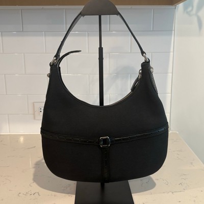 ハンドバッグ GUCCI Leather handbag with l detail Nero Gucci Soft Black Leather Icon Bit Satchel Bag ○ Labellov