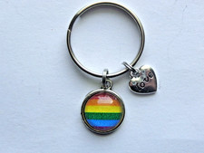 PRIDE GAY LOVE LLAVERO CLIP PARA BOLSO MOCHILA LLAVERO