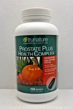 trunature PROSTATE PLUS HEALTH COMPLEX with Saw Palmento, 250 Softgels