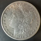 1884-S Morgan Silver Dollar