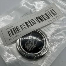 Silver Phone Ring Holder Grip Stand - Skull Hand Design Stick-On for Phones