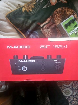 M-Audio AIR 192|4 Digital USB 24-Bit Audio Interface mit Ableton Software