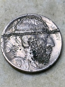 1916-S Hobo Nickel, Cude but On Old Nickel XF Condition SKU# 35660