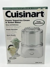 Cuisinart Frozen Yogurt, Ice Cream & Sorbet Maker 1.5 quarts  New in Box