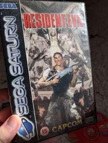 Resident Evil - SEGA Saturn -  PAL UK - Complete Boxed Game w/ Manual