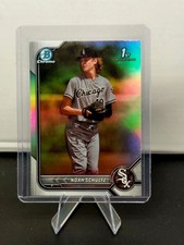 NOAH SCHULTZ 2022 1st Bowman  Chrome DRAFT Refractor #BDC56 WSox 2026 MLB Debut!