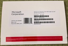 Windows Server 2025 Datacenter 64Bit English 24 Core +50 CAL License DVD Sealed&