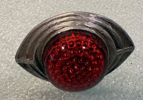 Vintage Harley Davidson Cat Eye Reflector Red