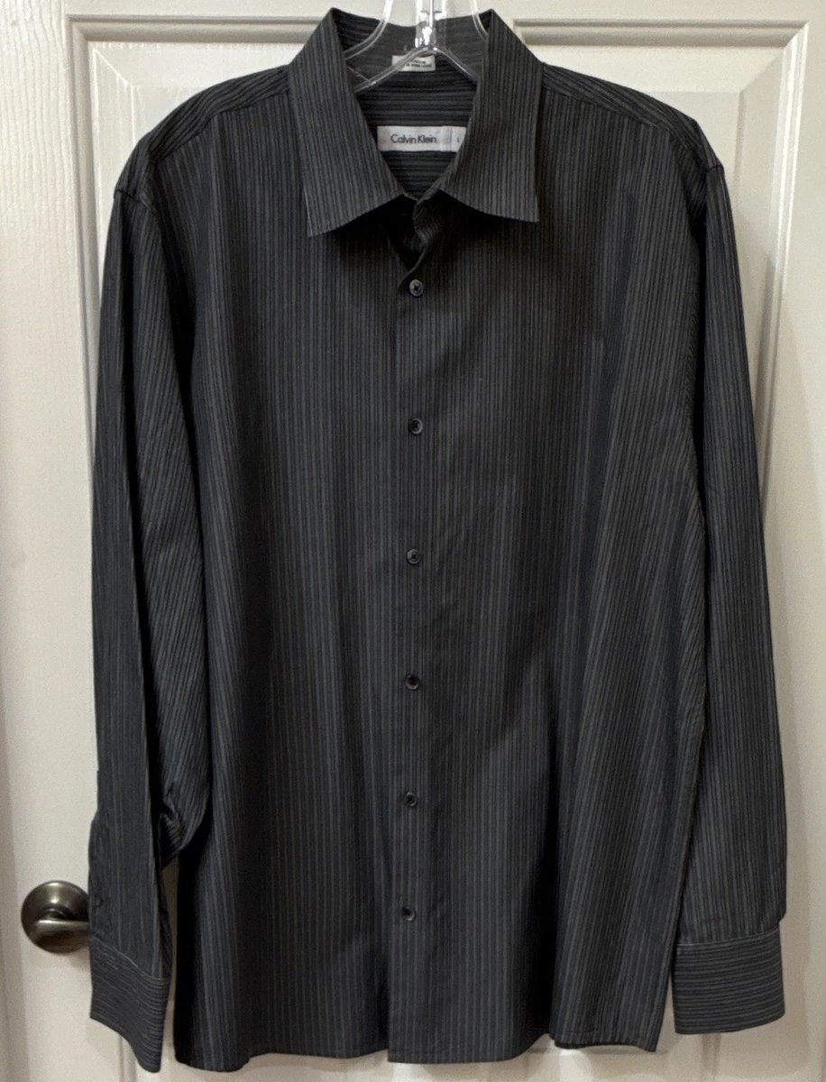 Calvin Klein Regular Fit Dress Shirts for Men for sale | eBay