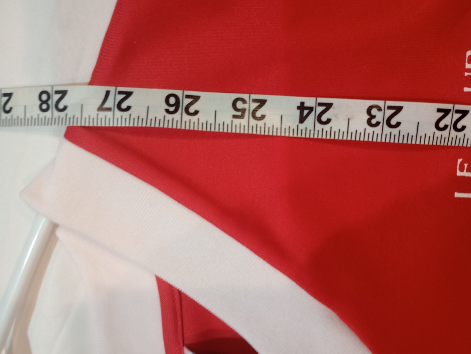 Vintage Adidas Soccer Jersey Medium Red 2002-03 Le Club Francias De FMHS Futbol thumbnail 10