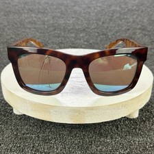 Bajio Sunglasses Frames Cometa Com871 Square Brown Tortoise Nylon FRAME ONLY