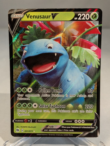 Pokemon Champion's Path Venusaur V 001/073