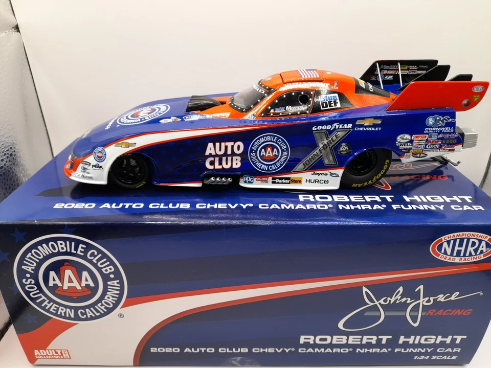 Chevy Camaro 2020 Robert Hight AAA Auto Club NHRA 1:24 Foto 2 de 4