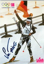 Original Autogramm Sven Fischer Biathlon /// Autogramm Autograph signiert 264982