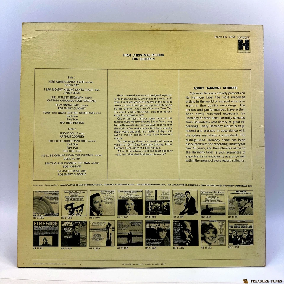 Various – First Christmas Record For Children - Image 3 of 4