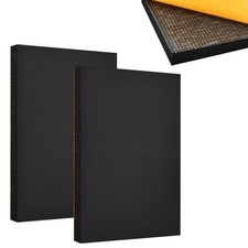 Neoprenschaum Selbstklebende Schaumstoffplatten 3cm Dick 30x20cm Gar 2 St&uuml;ck