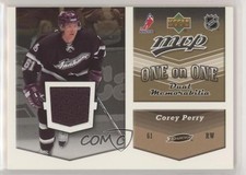 2006-07 Upper Deck MVP One on Dual Jerseys Corey Perry Jussi Jokinen #OJ-PJ 0c6